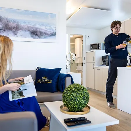Floating House Royal Blue
