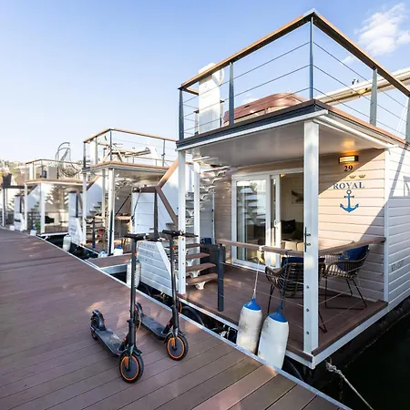 Floating House Royal Blue